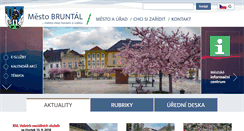 Desktop Screenshot of mubruntal.cz