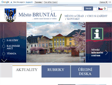 Tablet Screenshot of mubruntal.cz